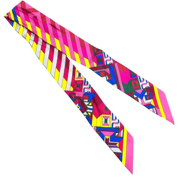 Authentic HERMES Twilly Scarf Chefs Silk jp120-111925 - Picture 1 of 16